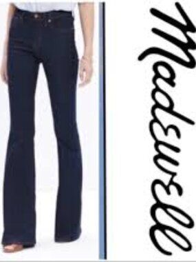 Madewell The Flea Market Flare High Rise Jeans Size 28